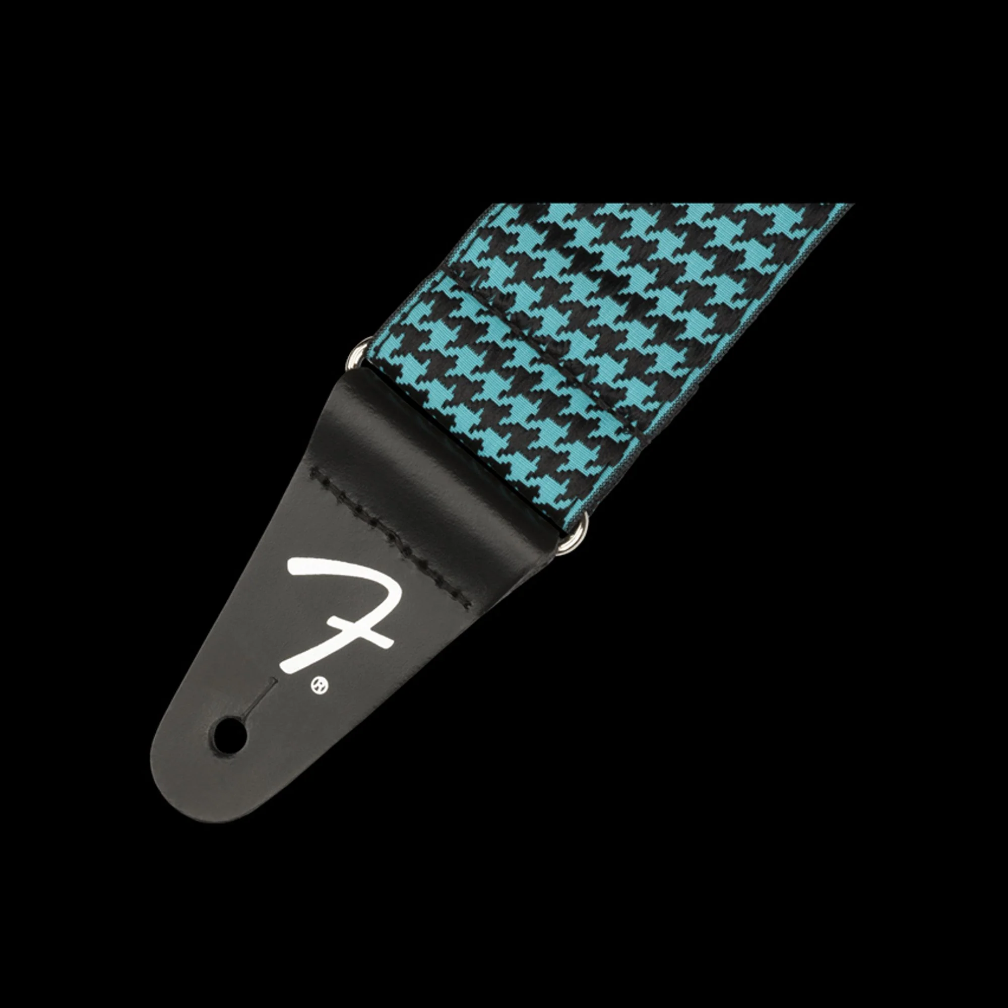 Fender Houndstooth Strap Teal - Image 2
