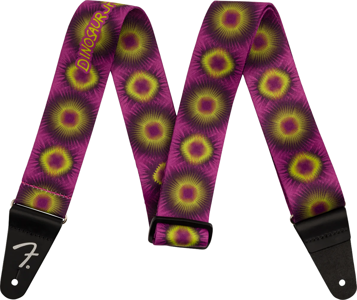 Fender J Mascis Strap Yellow Burst 2" Strap