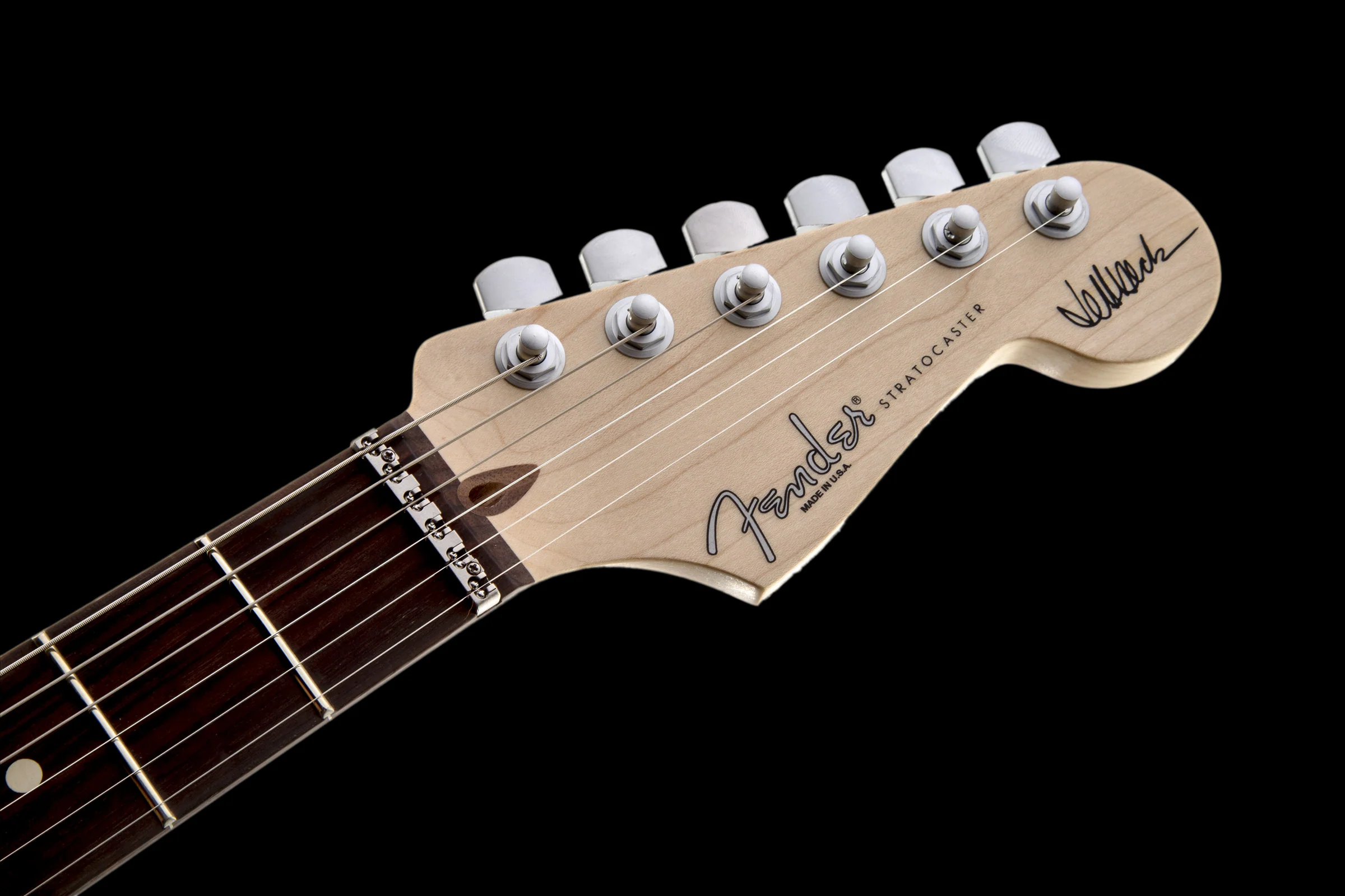 Fender Artist Series Jeff Beck Stratocaster Olympic White with Case - Image 7