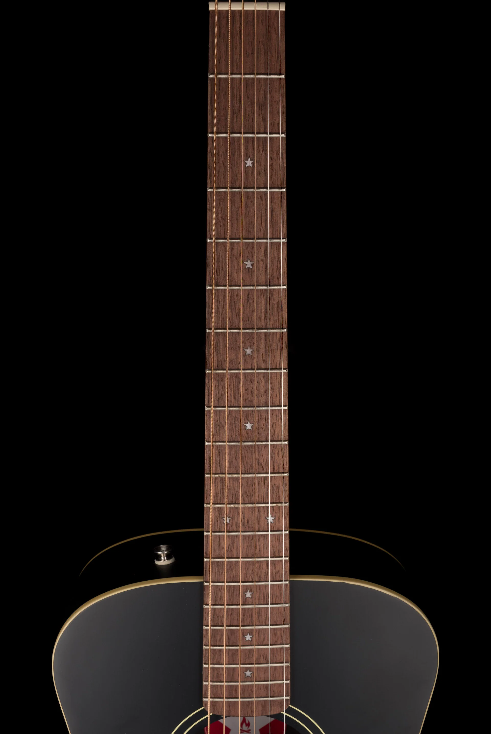Fender Joe Strummer Campfire Matte Black with Gig Bag - Image 10