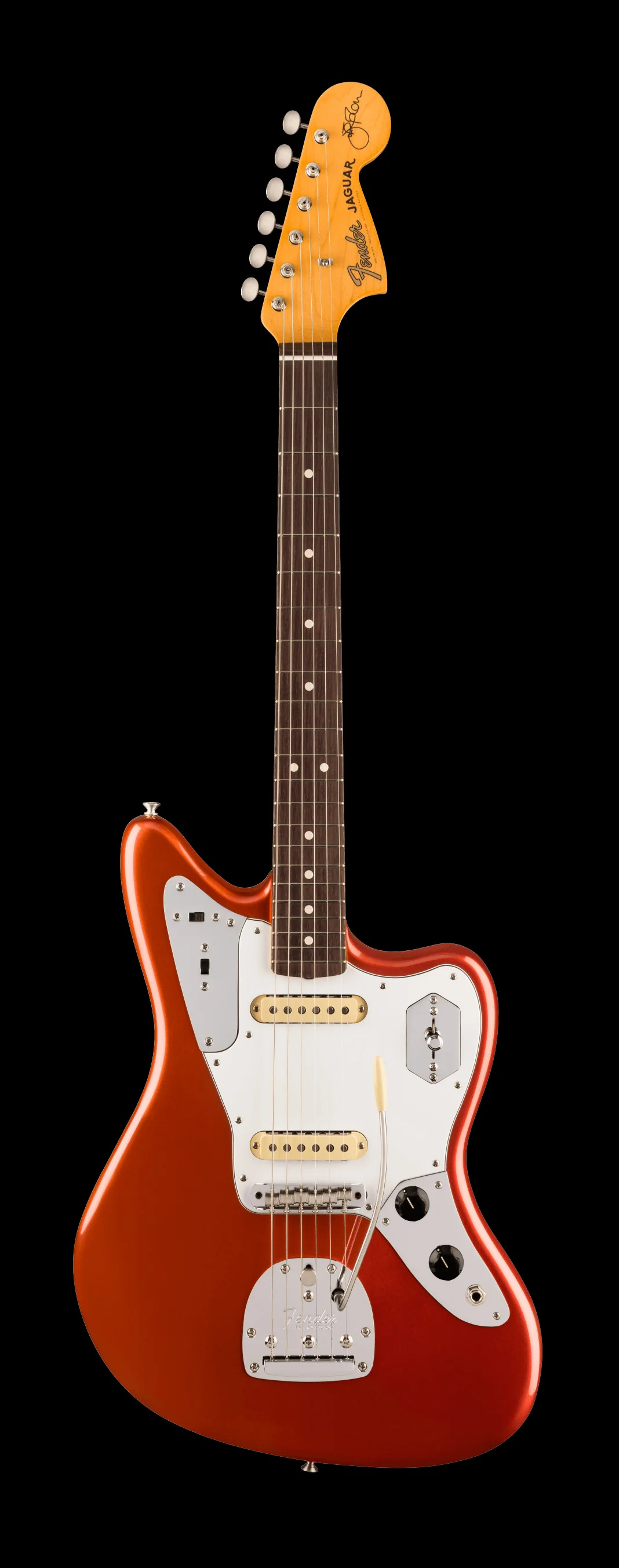 Fender Artist Series Johnny Marr Jaguar Rosewood Metallic KO - Image 2