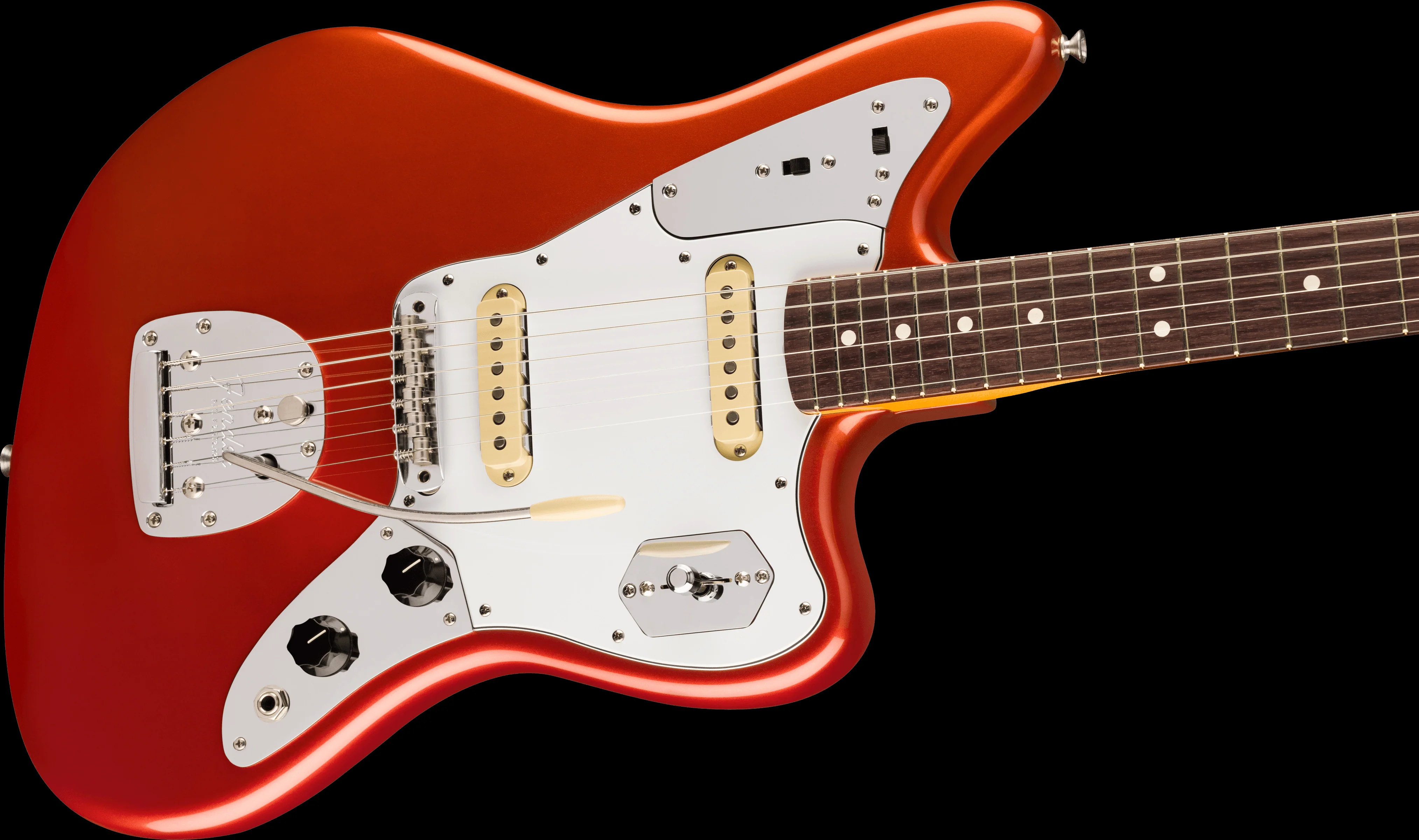 Fender Artist Series Johnny Marr Jaguar Rosewood Metallic KO - Image 3
