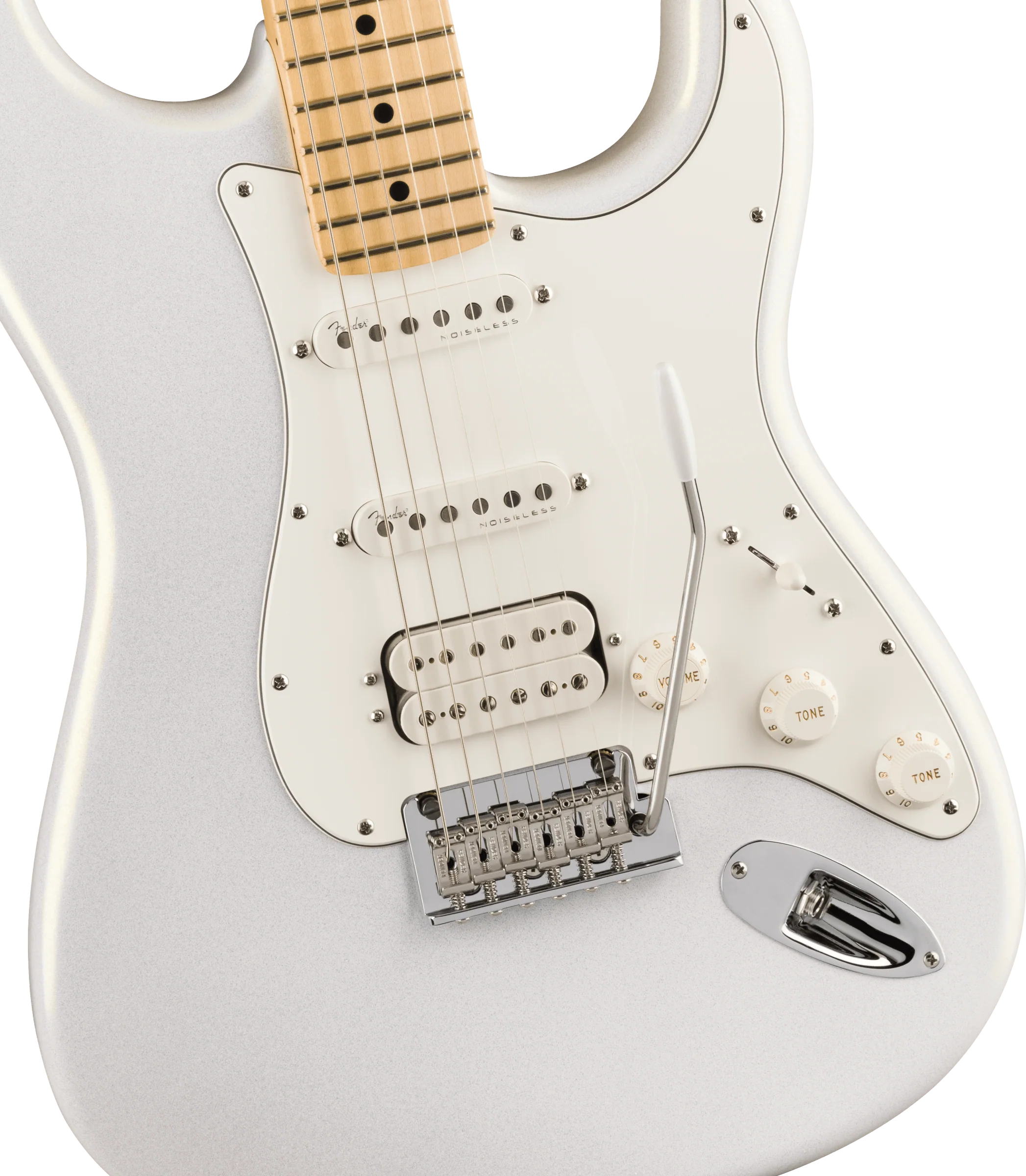 Fender Juanes Stratocaster Luna White with Case - Image 3