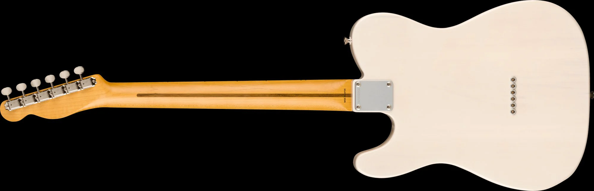 Fender JV Modified '50s Telecaster Maple Board White Blonde Guitar With Gig Bag - Image 3