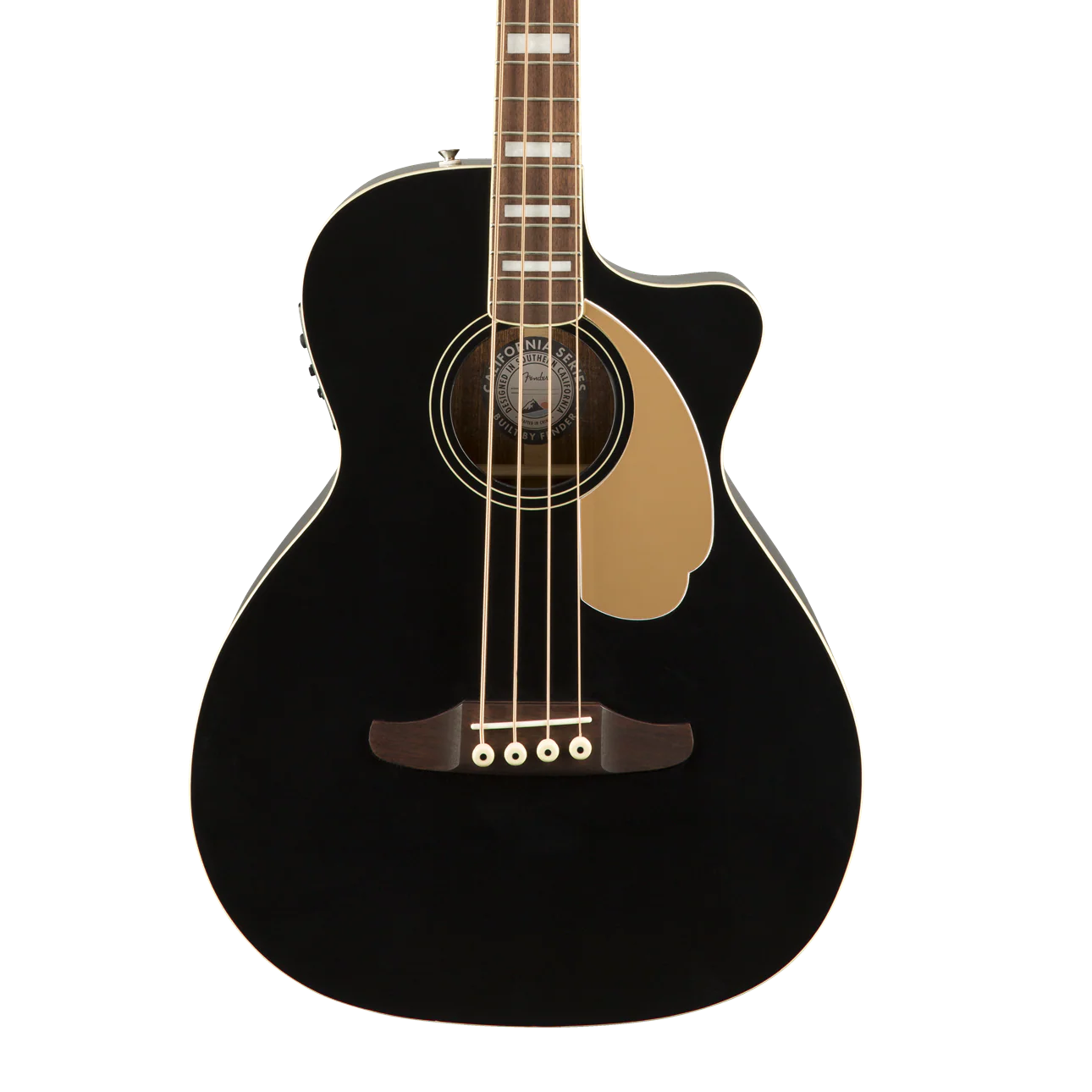Fender Kingman Bass Walnut Fingerboard Black With Gig Bag