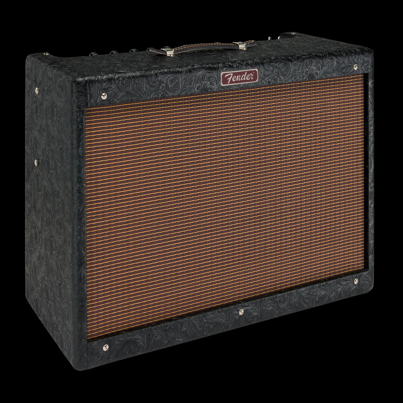 Fender Limited Edition 30th Anniversary Hot Rod Deluxe Black Western Guitar Amp Combo - Image 3