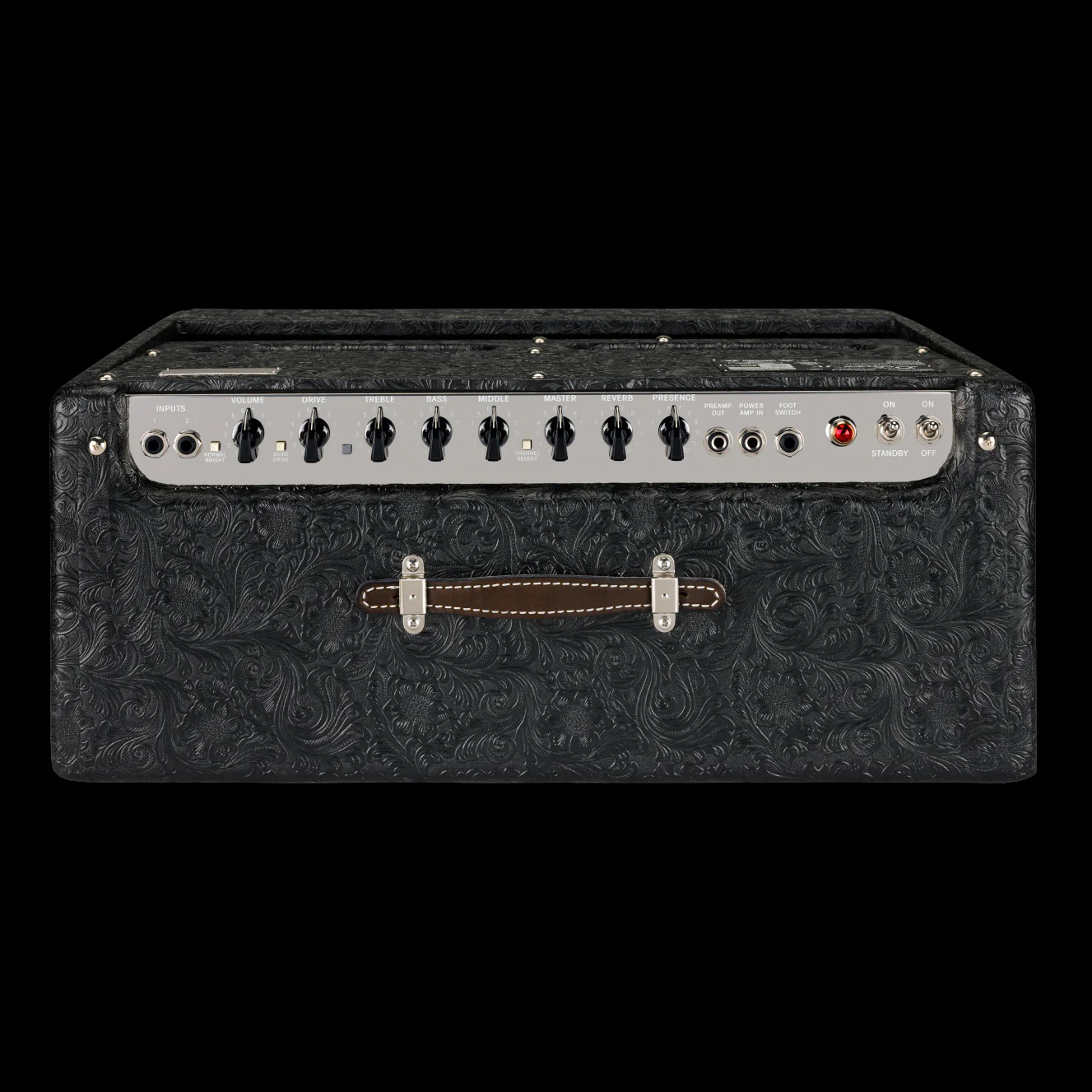 Fender Limited Edition 30th Anniversary Hot Rod Deluxe Black Western Guitar Amp Combo - Image 5