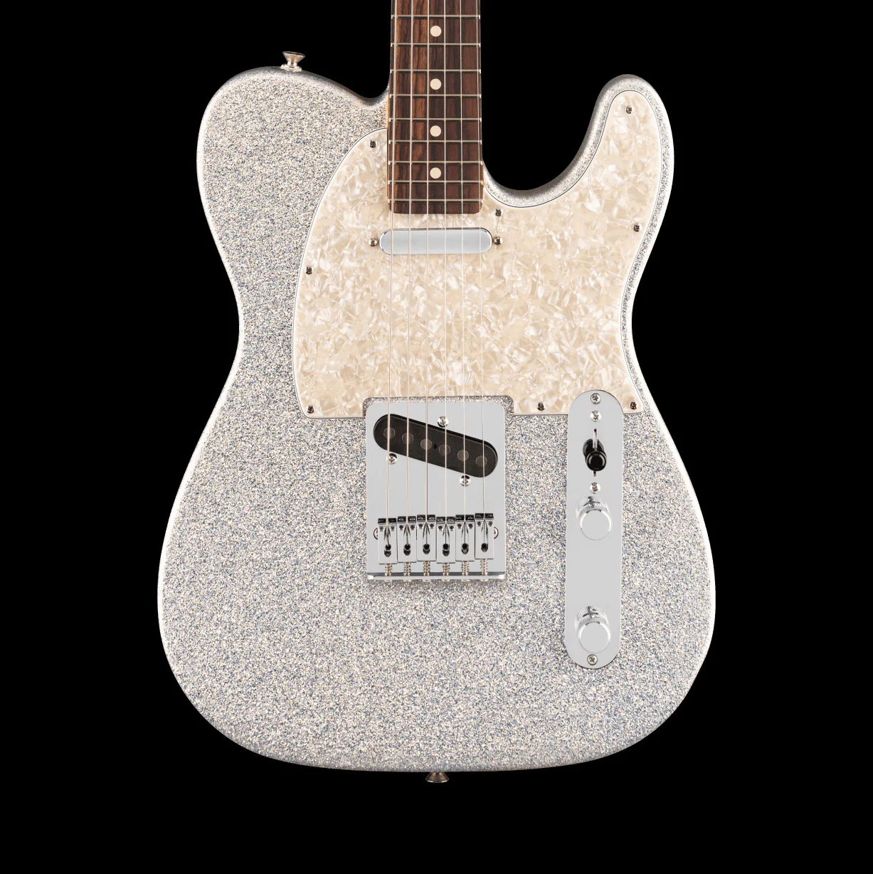 Fender Limited Edition 75th Anniversary Player II Telecaster Diamond Dust Sparkle With Gig Bag