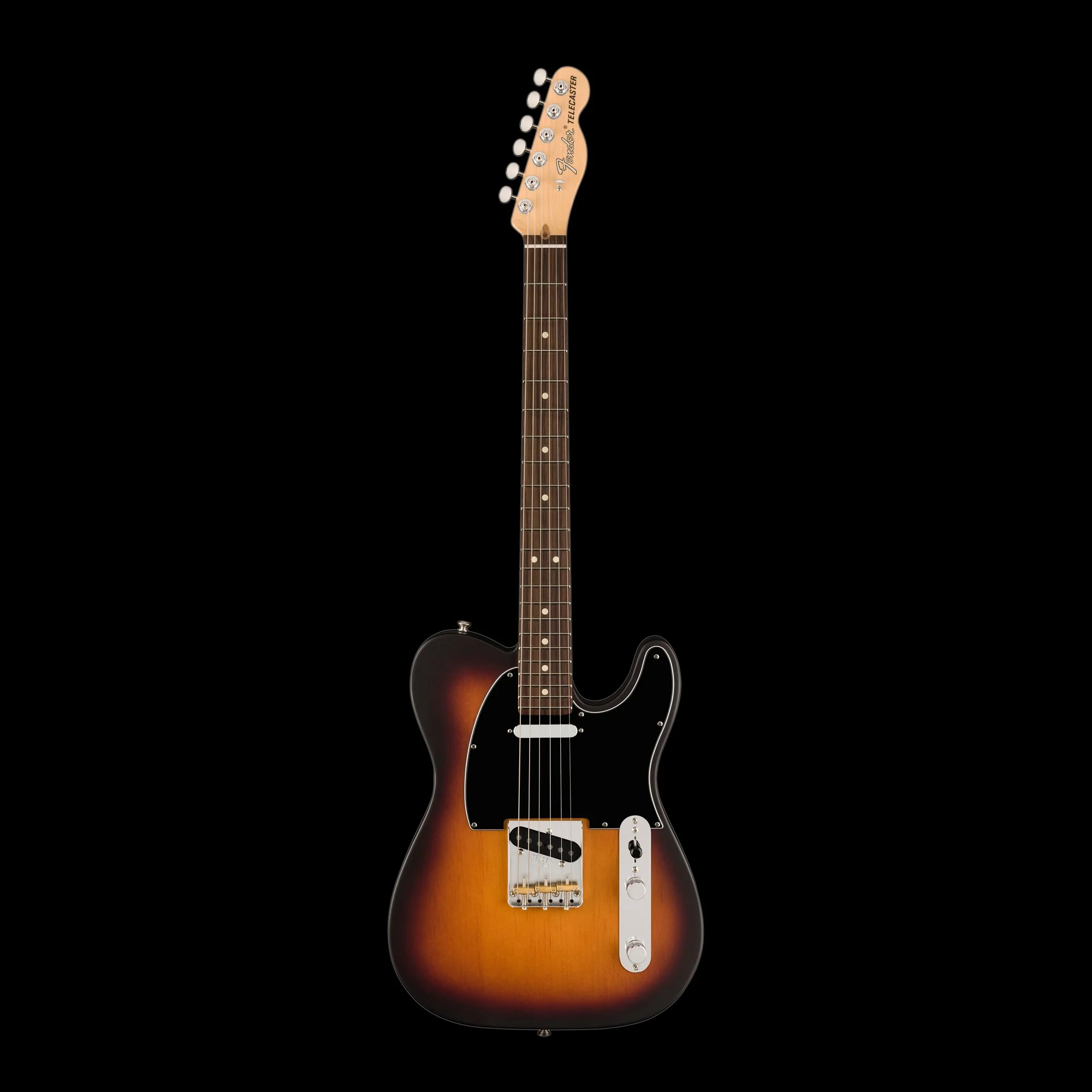 Fender Limited Edition American Performer Timber Telecaster Sugar Pine 2-Color Sunburst With Gig Bag - Image 2