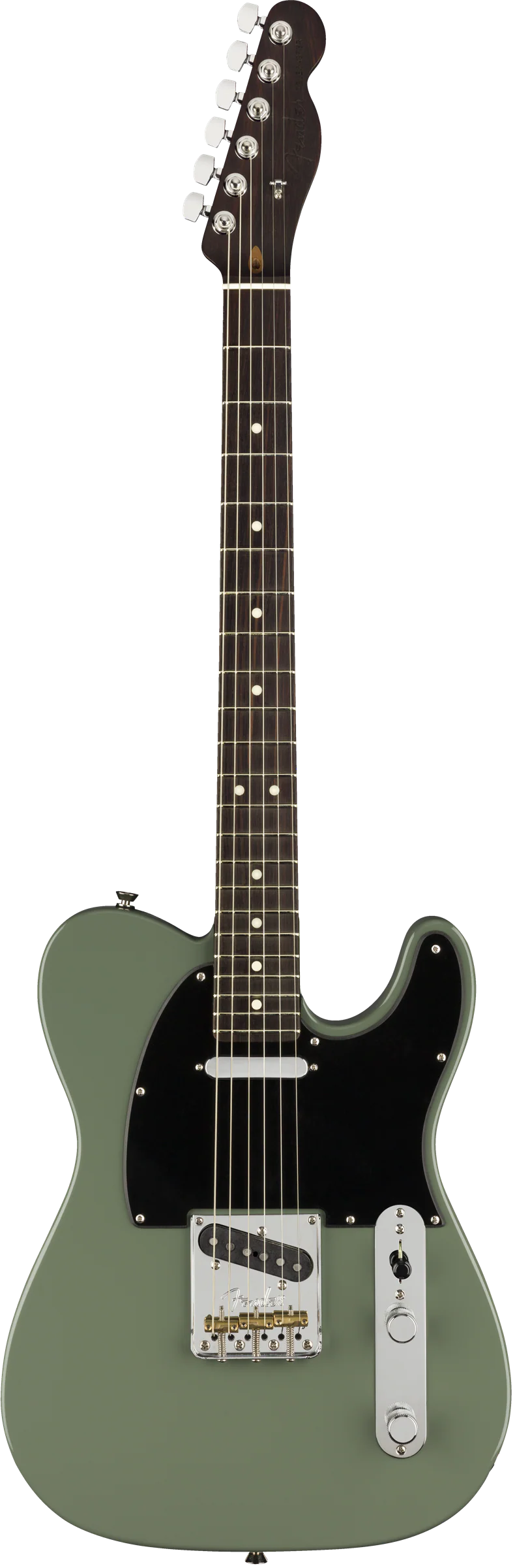 Fender Limited Edition American Professional Telecaster Solid Rosewood Neck Antique Olive Electric Guitar - Image 2
