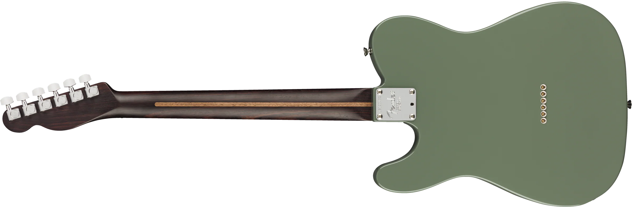 Fender Limited Edition American Professional Telecaster Solid Rosewood Neck Antique Olive Electric Guitar - Image 5