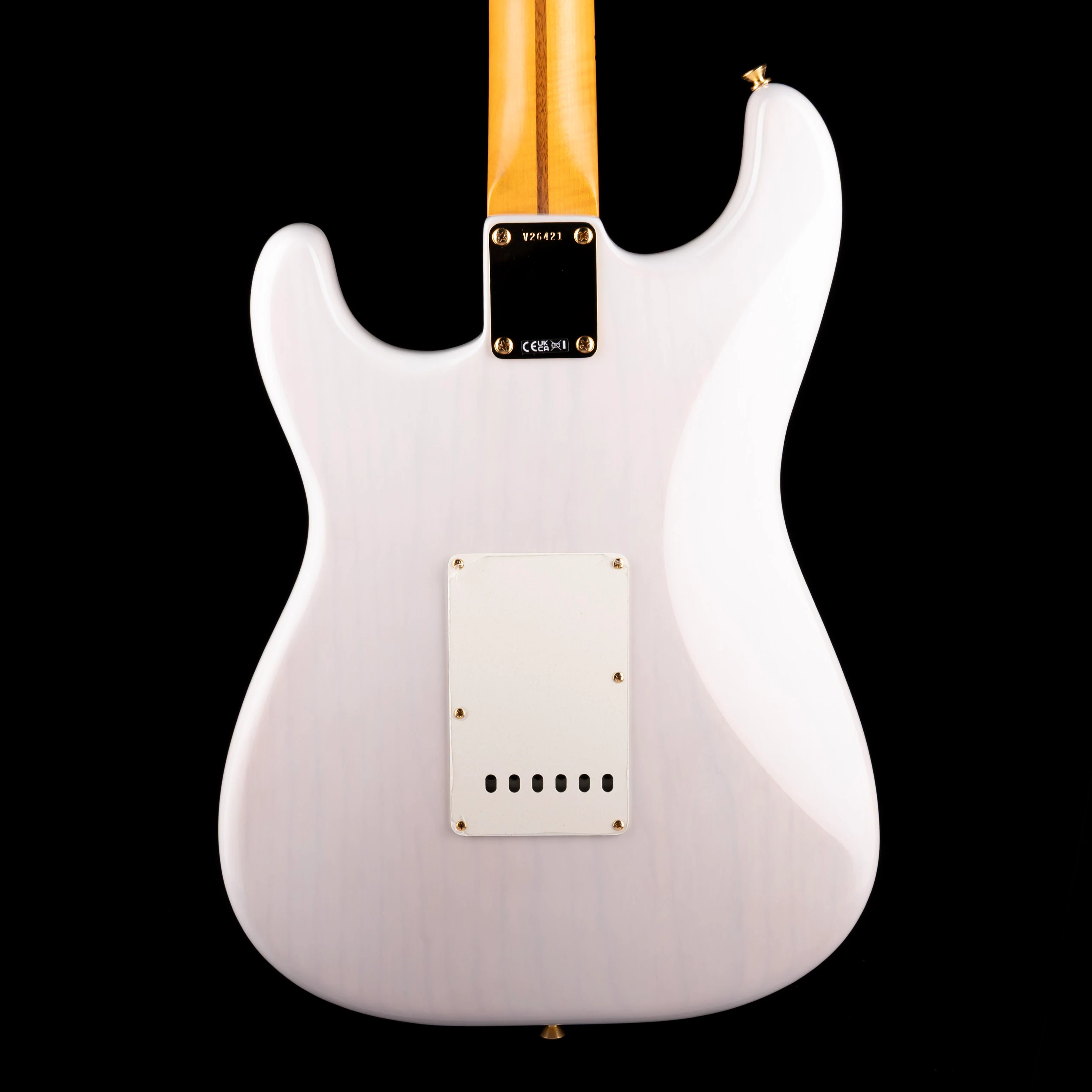 Fender Limited Edition American Vintage II 1957 Stratocaster Flame White Blonde With Case - Image 8