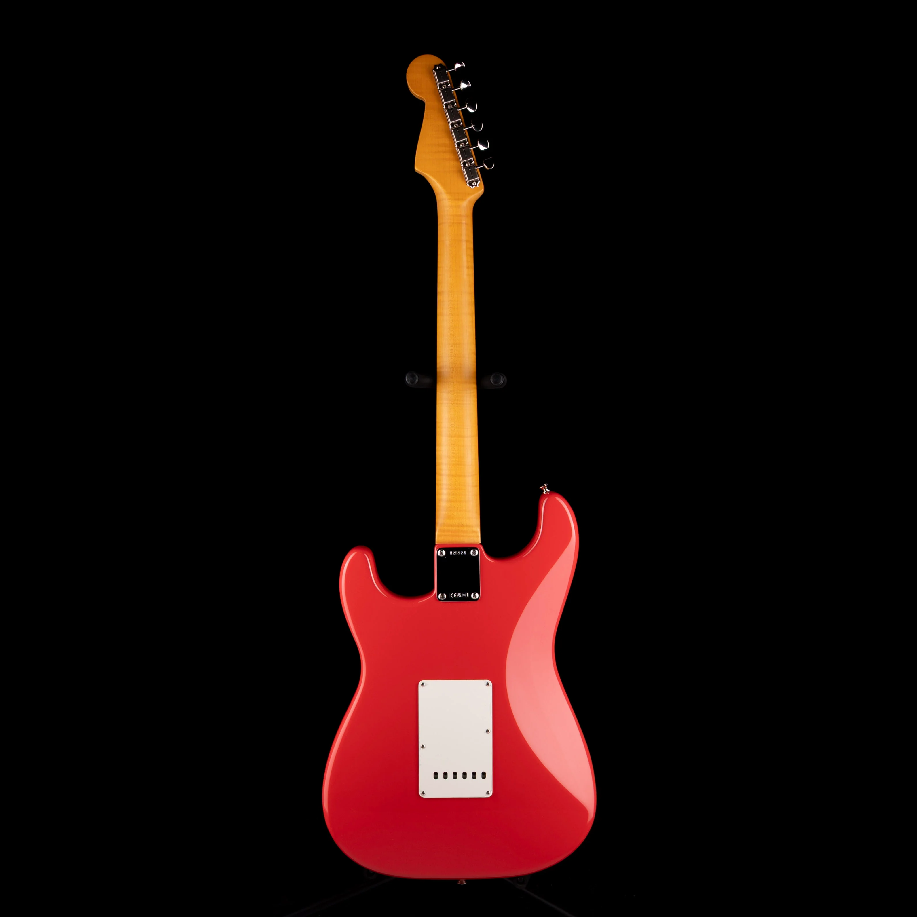 Fender Limited Edition American Vintage II 1961 Stratocaster AAA Flame Maple Fiesta Red With Case - Image 10