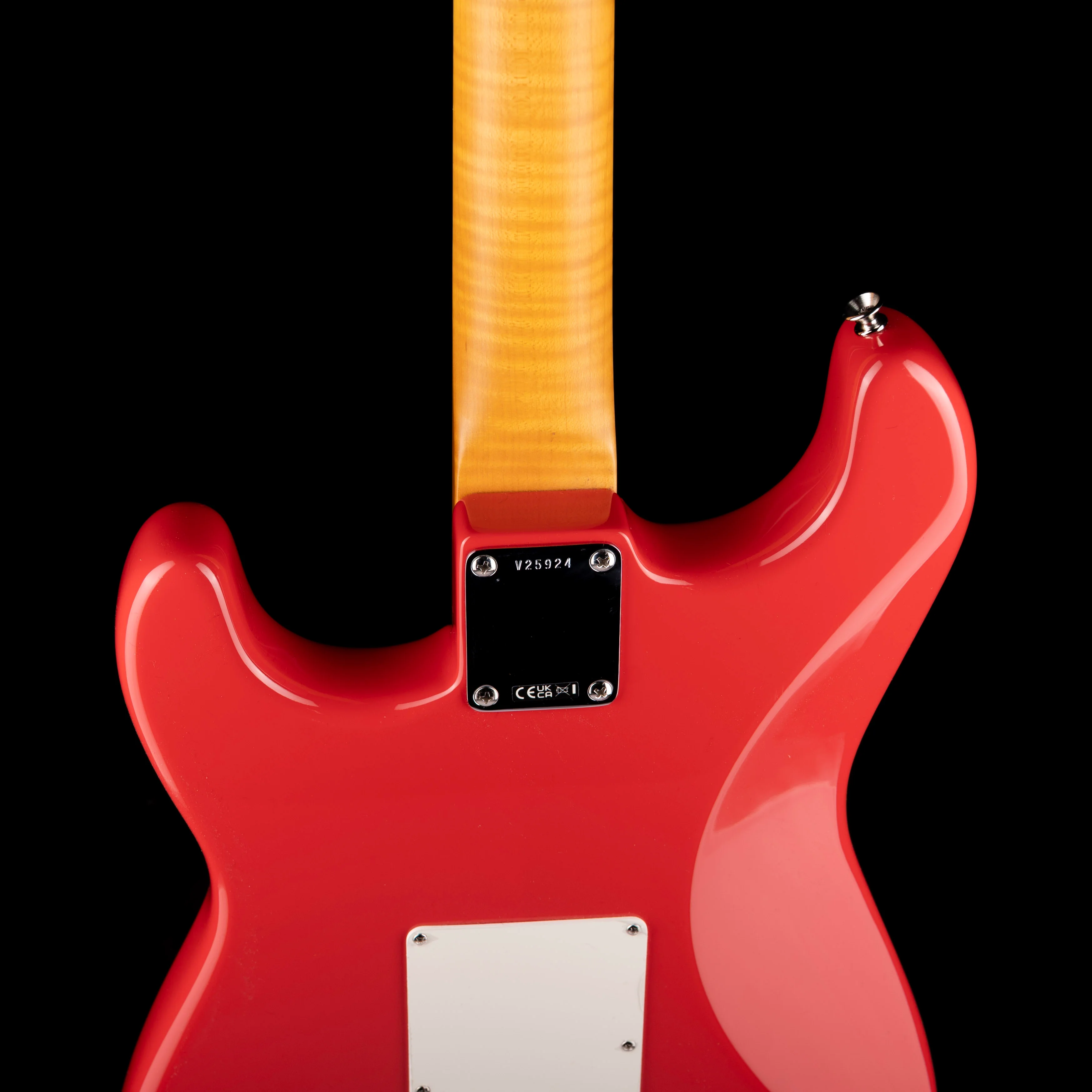 Fender Limited Edition American Vintage II 1961 Stratocaster AAA Flame Maple Fiesta Red With Case - Image 11