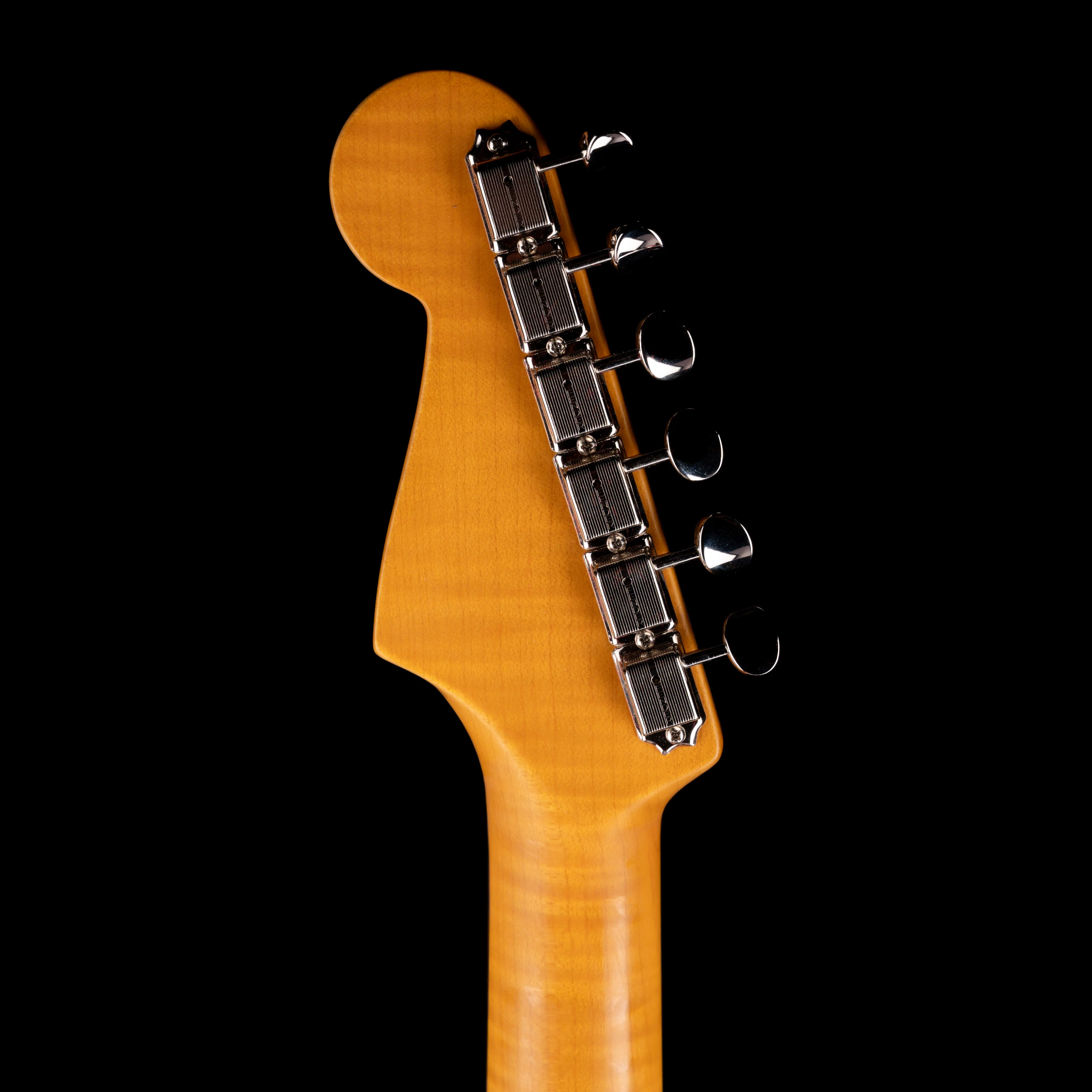 Fender Limited Edition American Vintage II 1961 Stratocaster AAA Flame Maple Fiesta Red With Case - Image 13