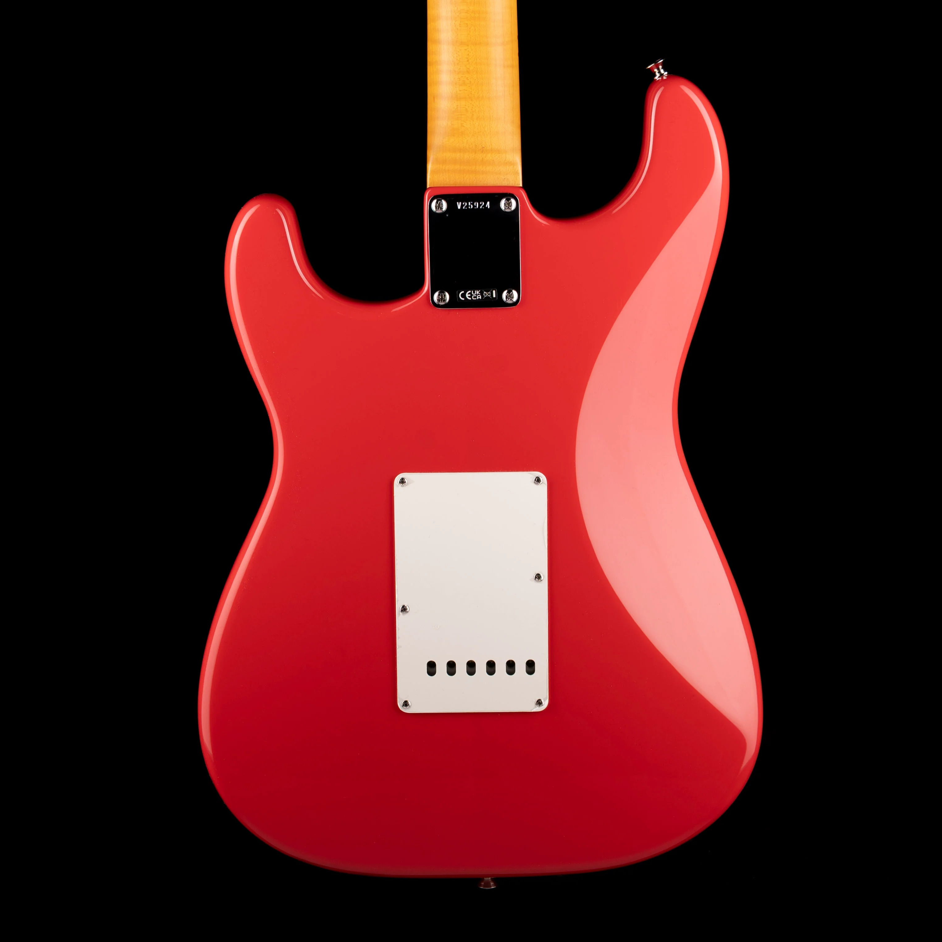 Fender Limited Edition American Vintage II 1961 Stratocaster AAA Flame Maple Fiesta Red With Case - Image 9