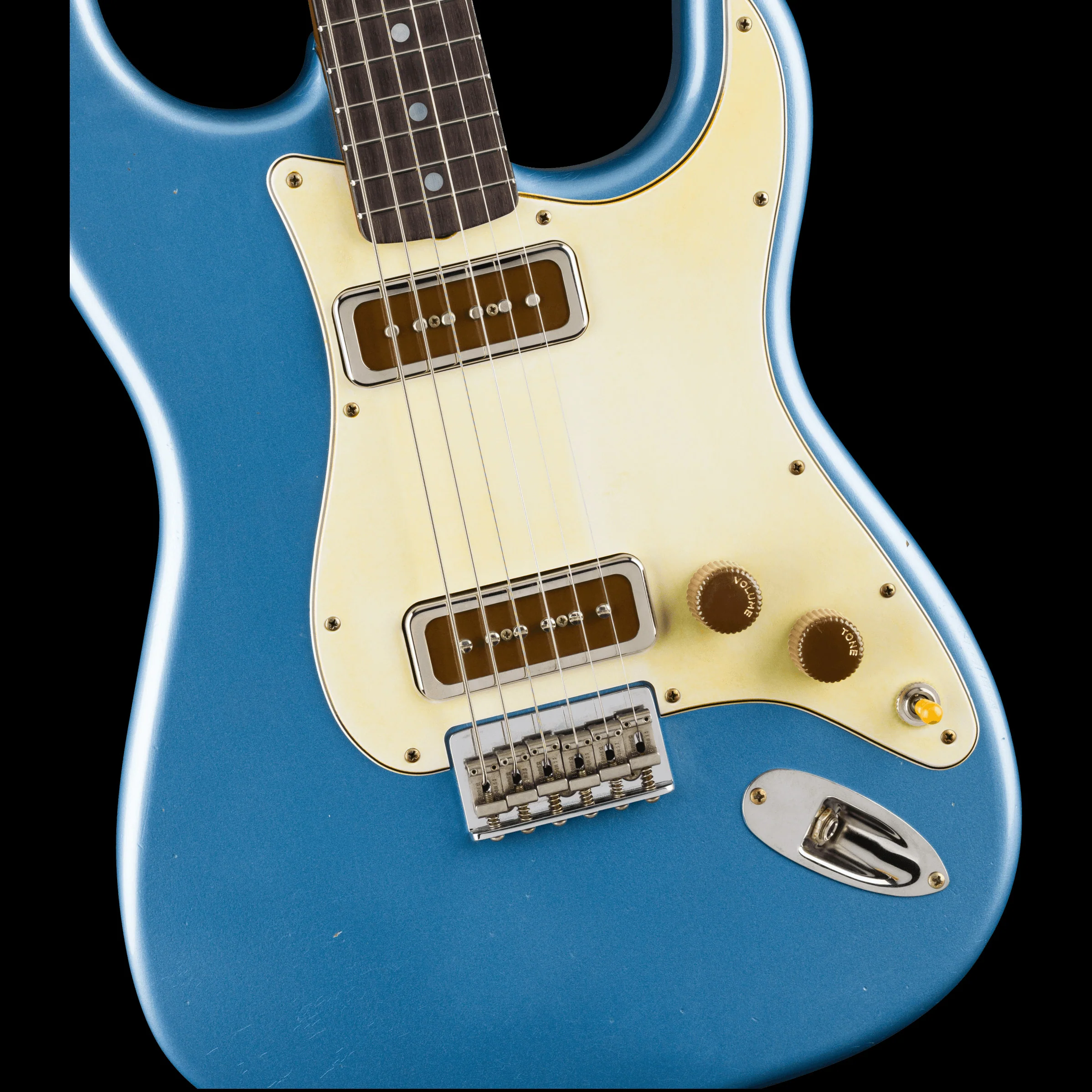 Fender Custom Shop Limited Edition Ariel Posen Stratocaster Relic Faded Lake Placid Blue - Pre Order - Image 4