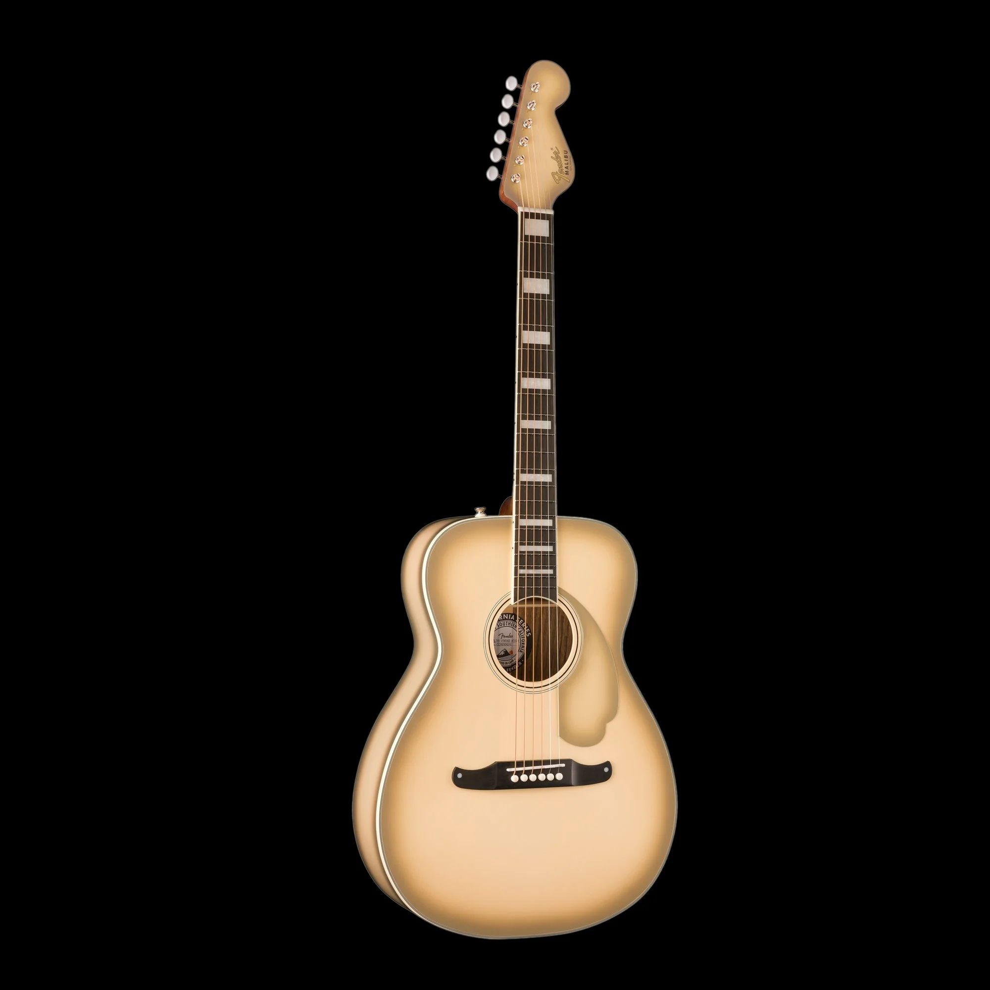 Fender Limited Edition California Vintage Malibu Antigua With Case - Demo - Image 5