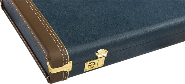 Fender Limited Edition G&G Legacy Series Case - Strat/Tele Navy Blue Hard Case - Image 4