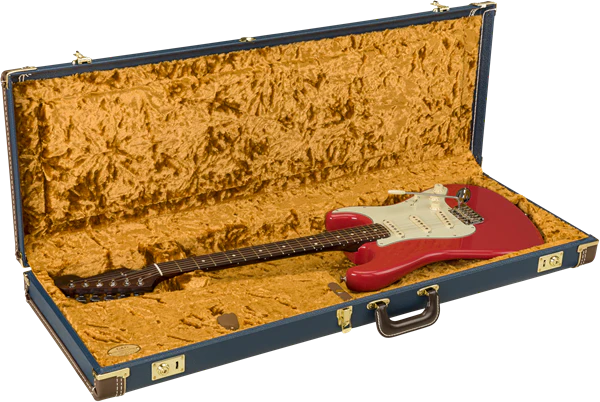 Fender Limited Edition G&G Legacy Series Case - Strat/Tele Navy Blue Hard Case - Image 5