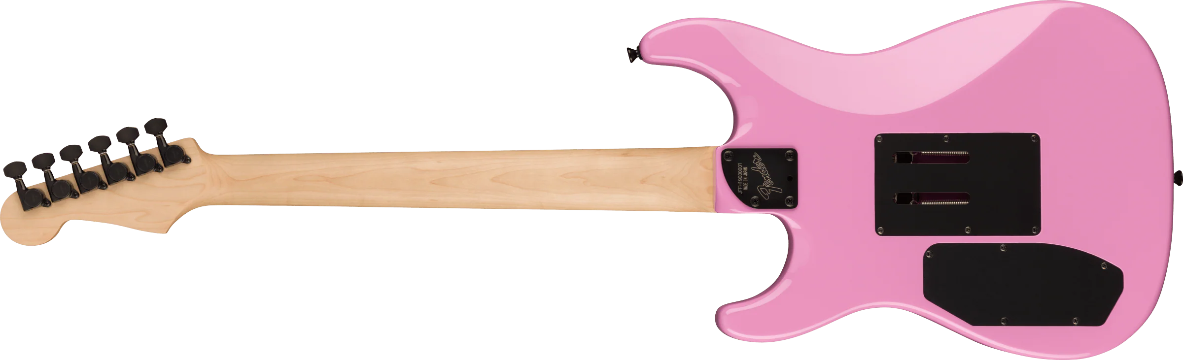 Fender Limited Edition HM Strat Maple Fingerboard Flash Pink Electric Guitar - Image 5