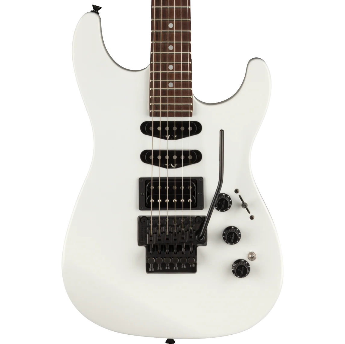 Fender Limited Edition HM Strat Rosewood Fingerboard Bright White Electric Guitar