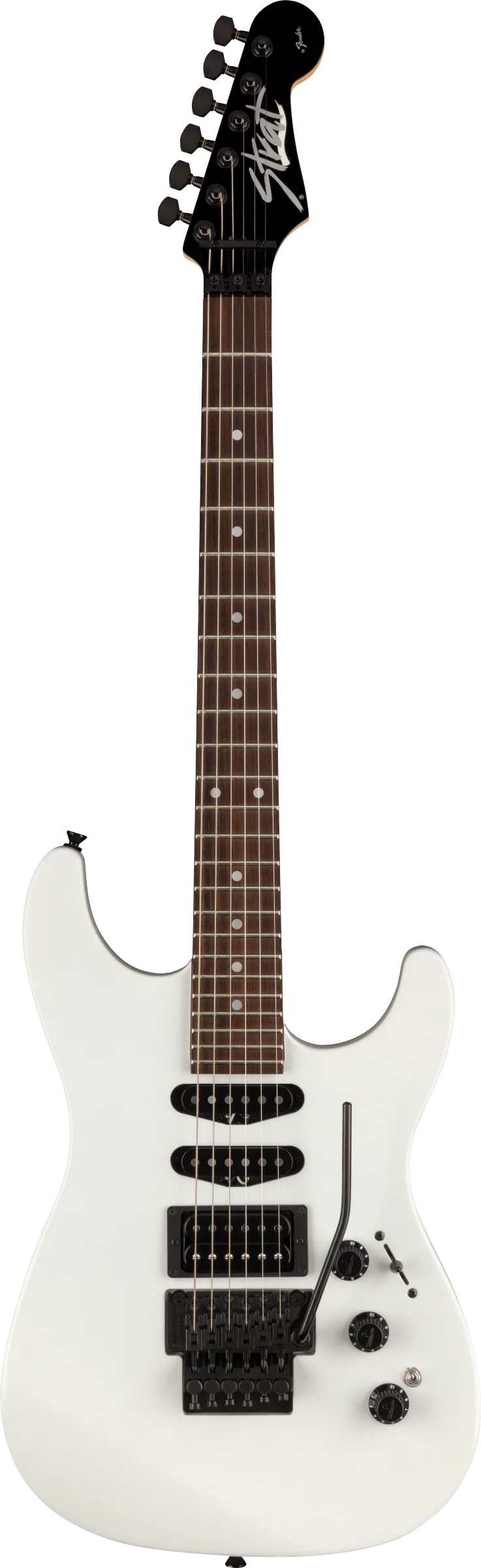 Fender Limited Edition HM Strat Rosewood Fingerboard Bright White Electric Guitar - Image 2
