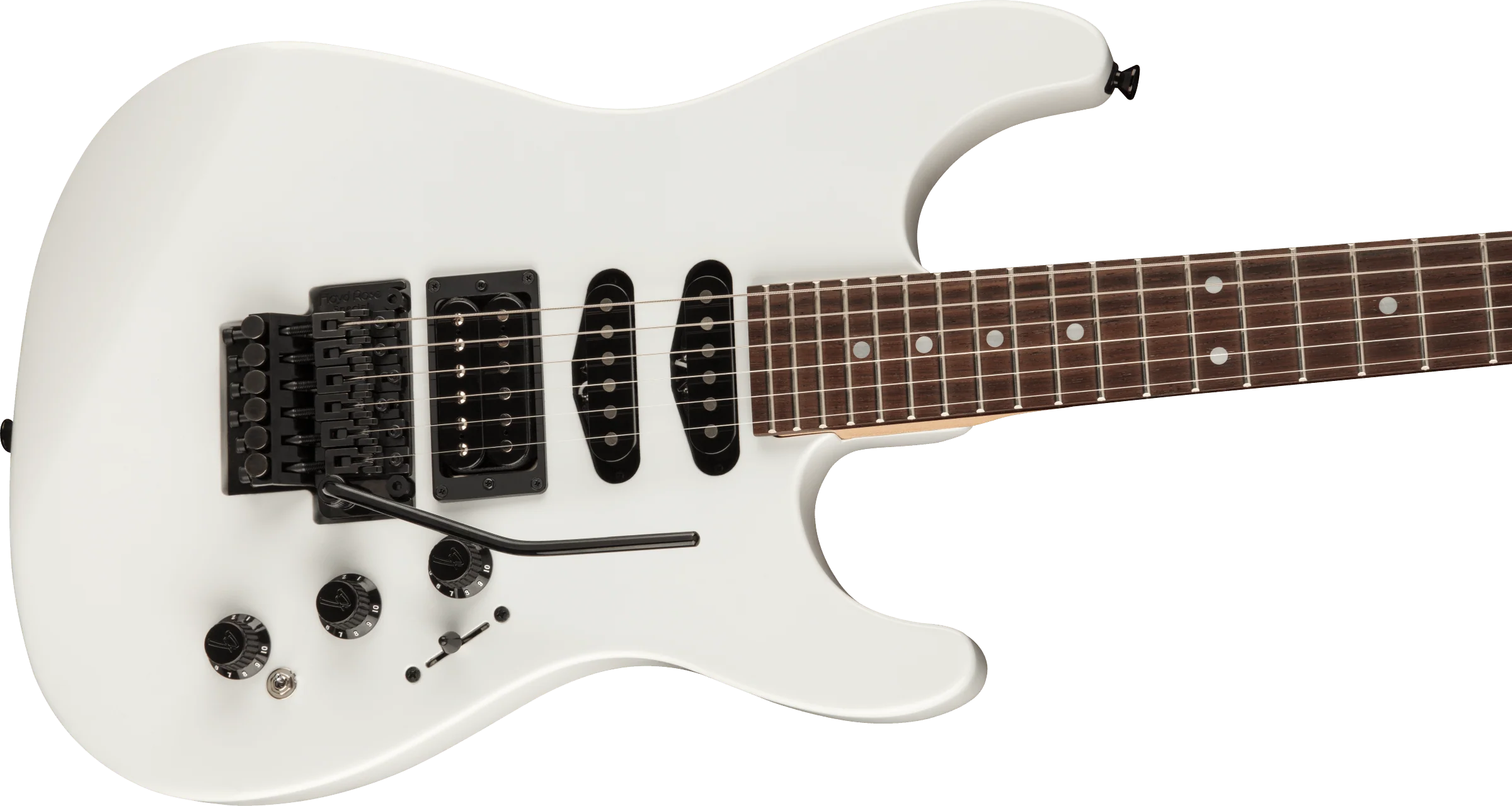 Fender Limited Edition HM Strat Rosewood Fingerboard Bright White Electric Guitar - Image 4