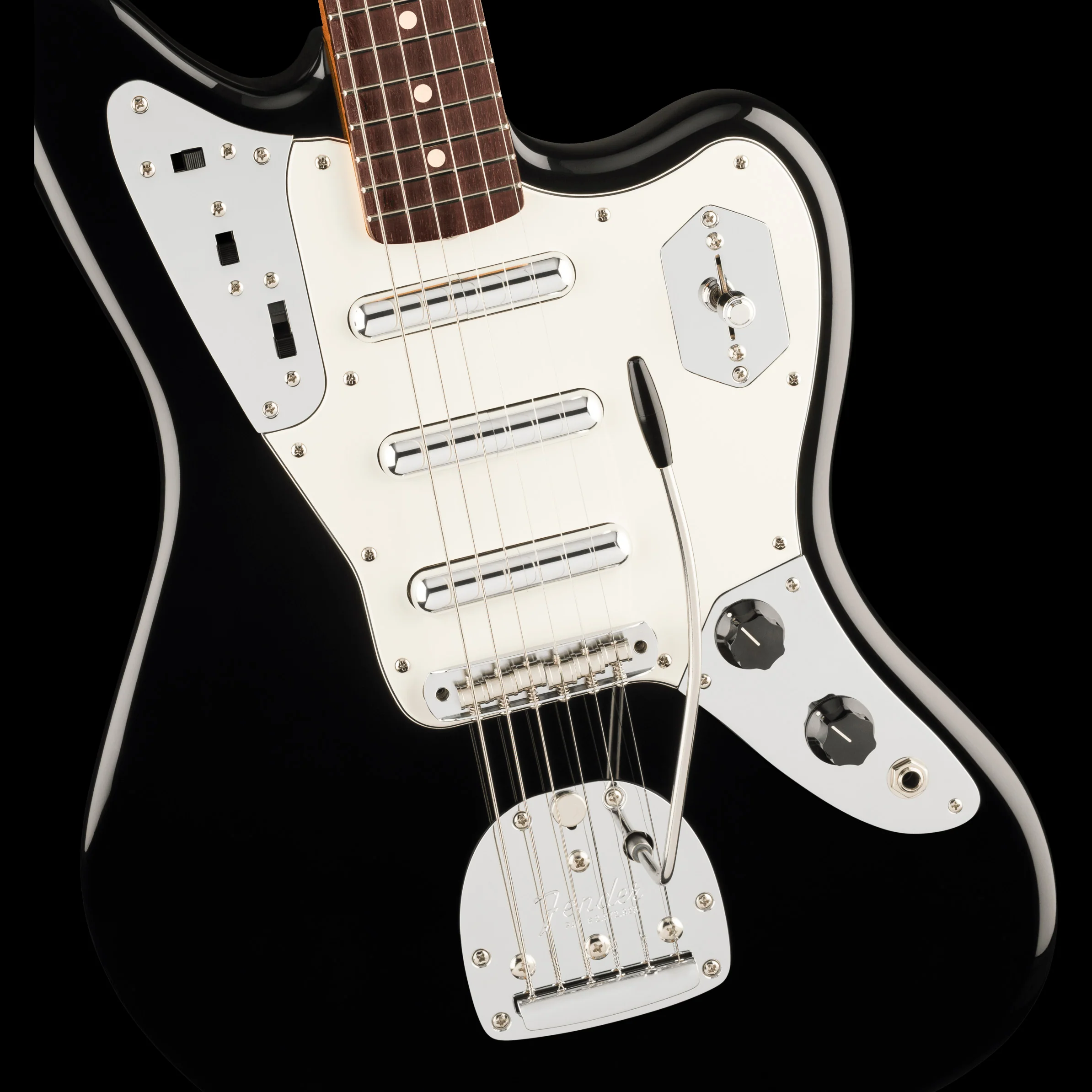 Fender Limited Edition Johnny Marr Signature Jaguar Special Black With Case - Image 4