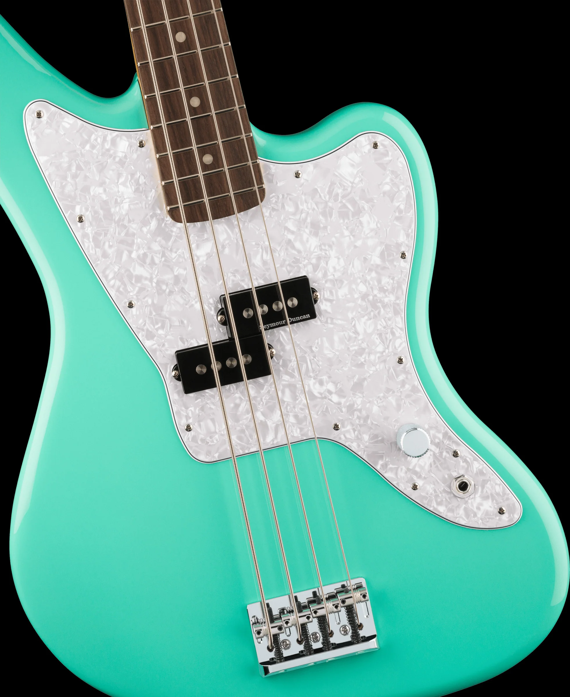 Fender Limited Edition Mark Hoppus Jaguar Bass Sea Foam Green With Gig Bag - Image 4