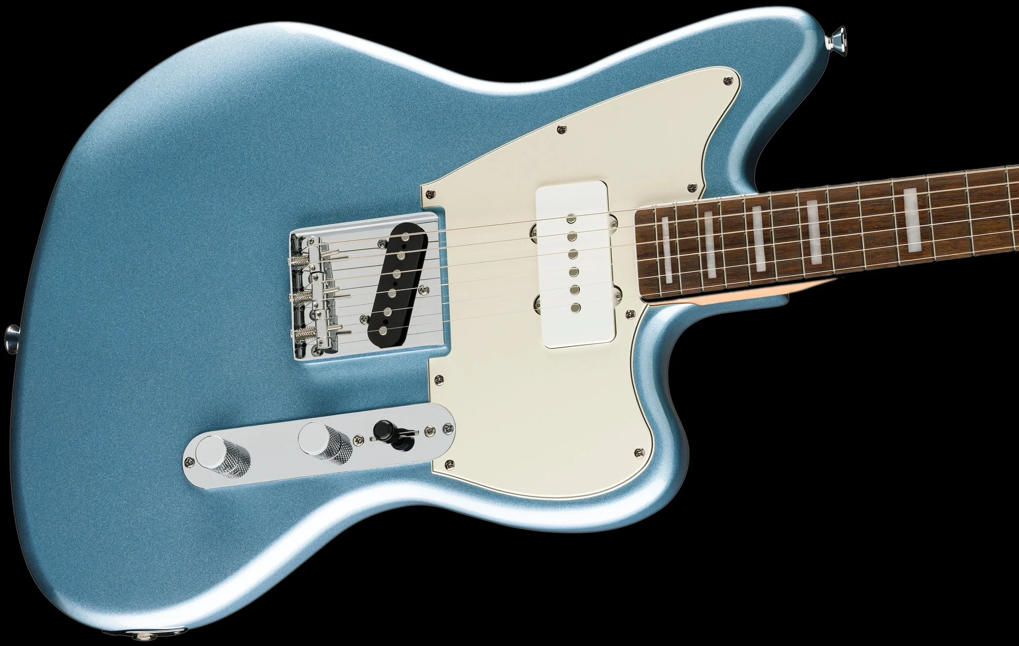 Squier Limited Edition Paranormal Offset Telecaster SJ Ice Blue Metallic - Image 5