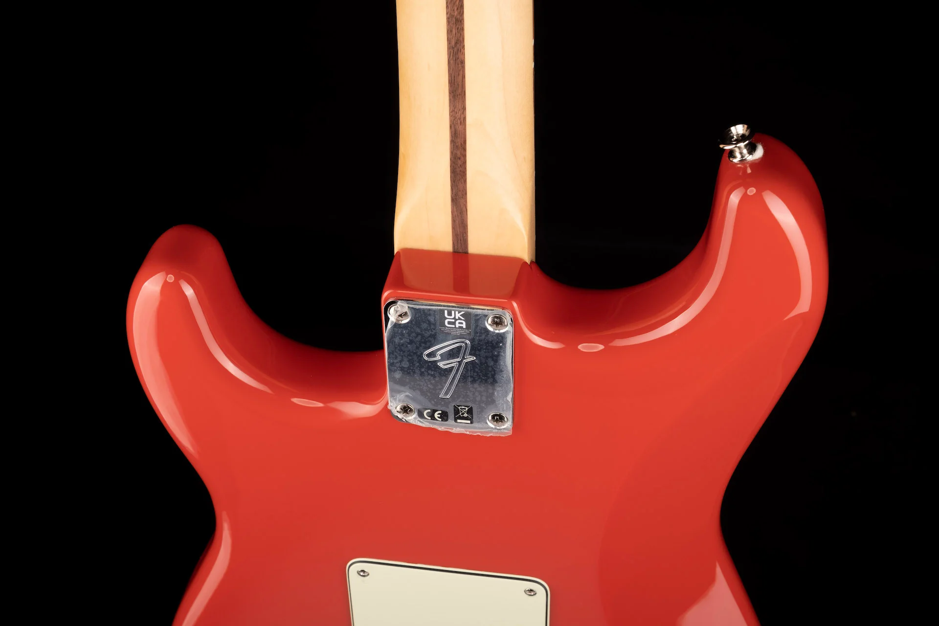Fender Limited Edition Player Strat Pau Ferro Fingerboard Fiesta Red Electric Guitar - Image 14