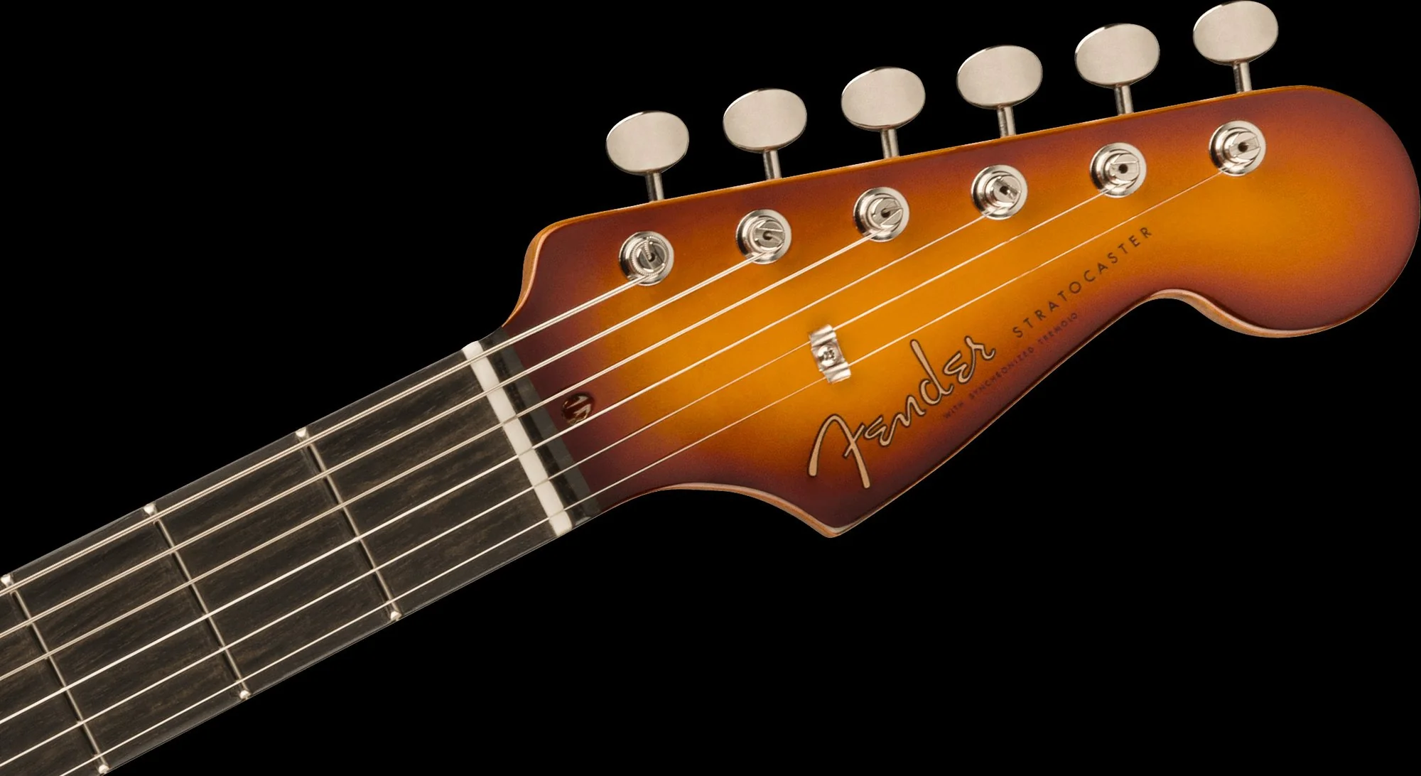 Fender Limited Edition Suona Stratocaster Thinline Ebony Fingerboard Violin Burst - Image 6