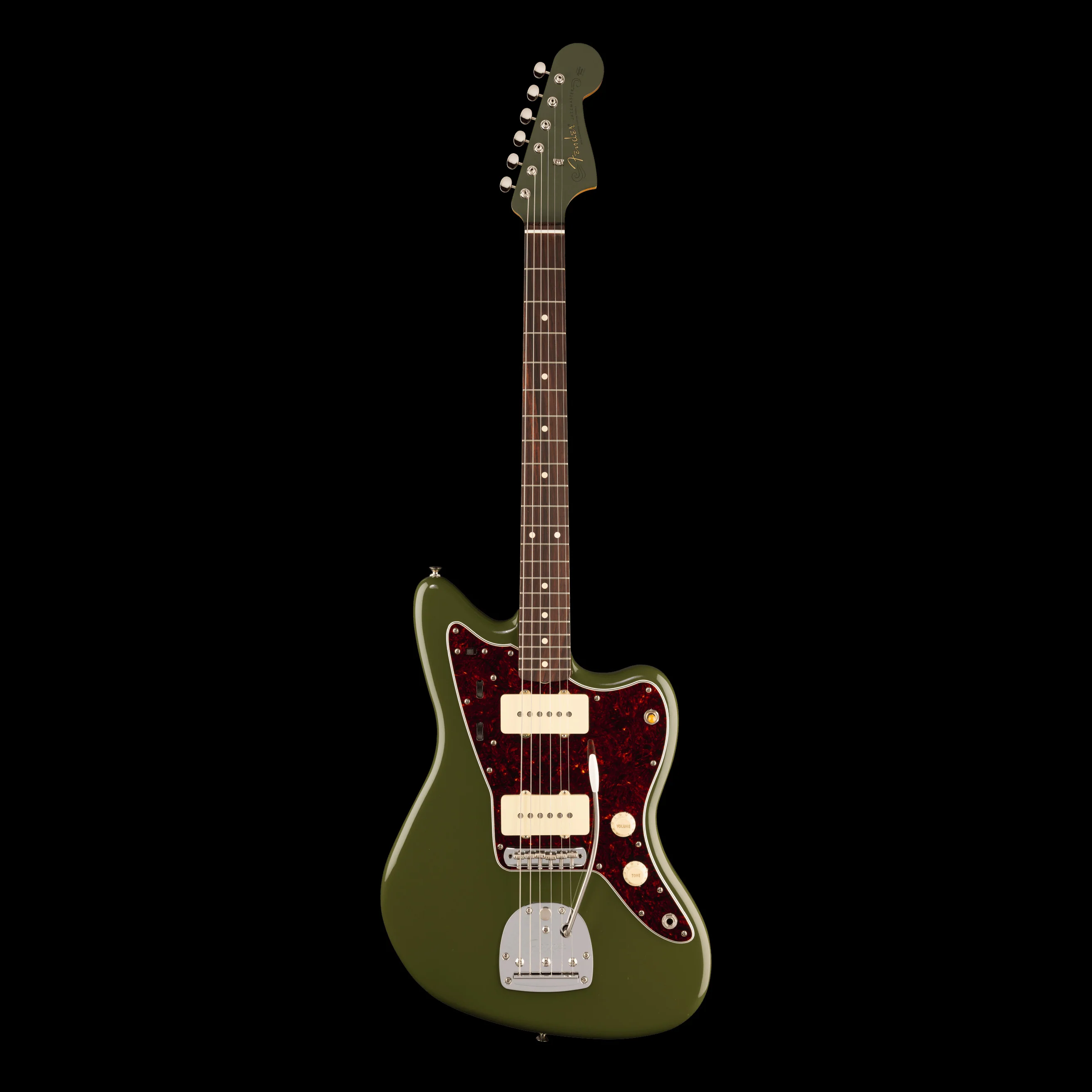 Fender Limited Edition Vintera II '50s Jazzmaster Olive with Gig Bag - Image 2