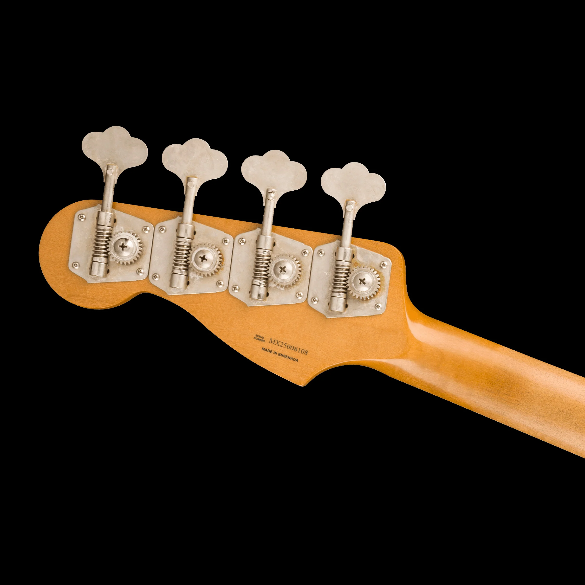 Fender Limited Edition Vintera II Road Worn '60s Precision Bass Charcoal Frost Metallic with Case - Image 7