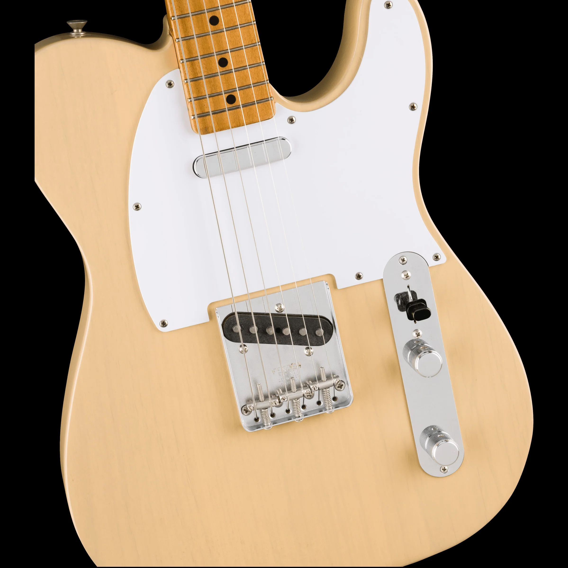 Fender Limited Edition Vintera II Road Worn '60s Telecaster Blonde with Case - Image 4