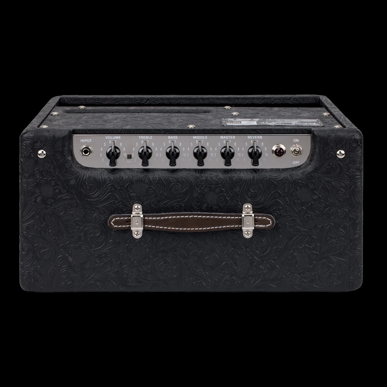 Fender Limited Editon 30th Anniversary Blues Junior IV Black Western Guitar Amp Combo - Image 3