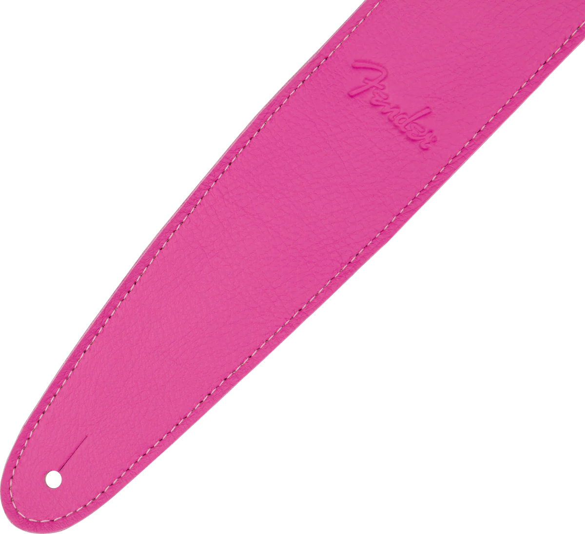 Fender Limited Leather Strap Bubblegum - Image 2