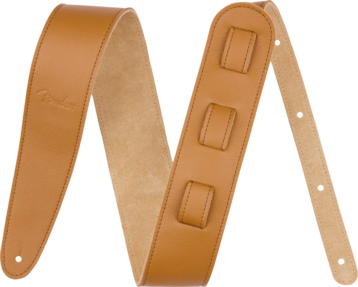 Fender Limited Leather Strap Laurel Tan