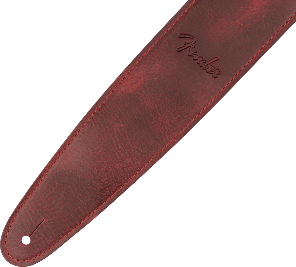 Fender Limited Leather Strap Oxblood - Image 2