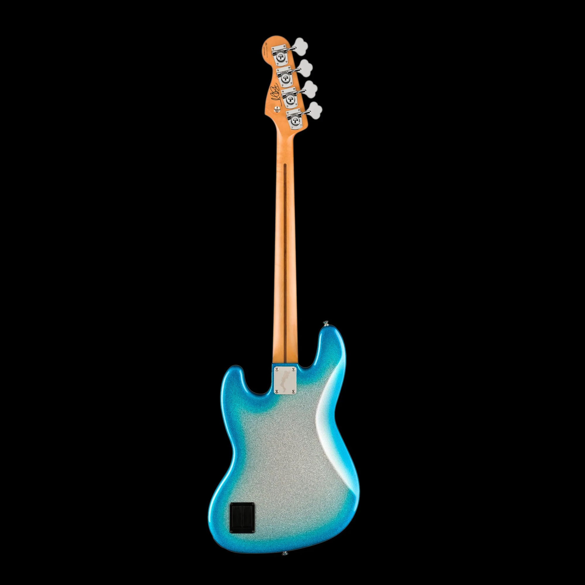 Fender Limited Player Plus x Blu DeTiger Jazz Bass Sky Burst Sparkle (Chambered) With Gig Bag - Image 3