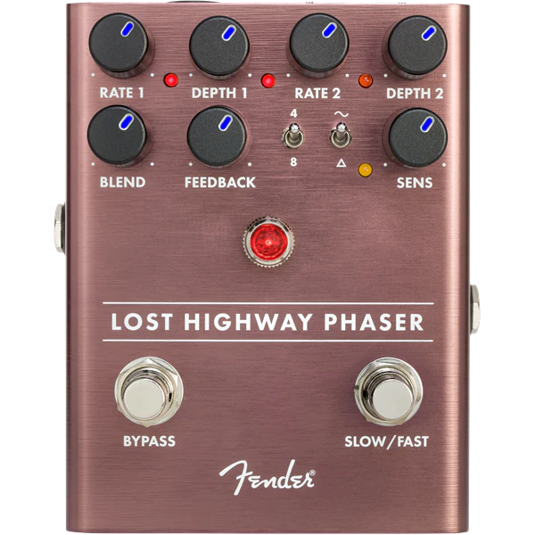 Fender Lost Highway Phaser Guitar Effect Pedal