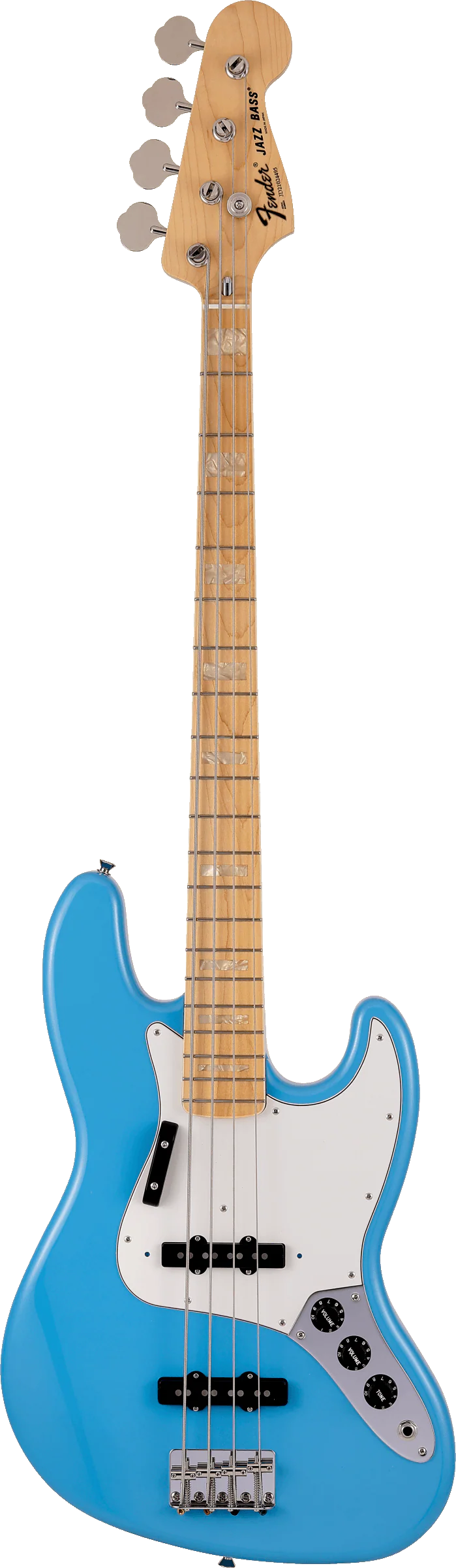 Fender Made in Japan Limited International Color Jazz Bass Maple Fingerboard Maui Blue  With Gig Bag - Image 2
