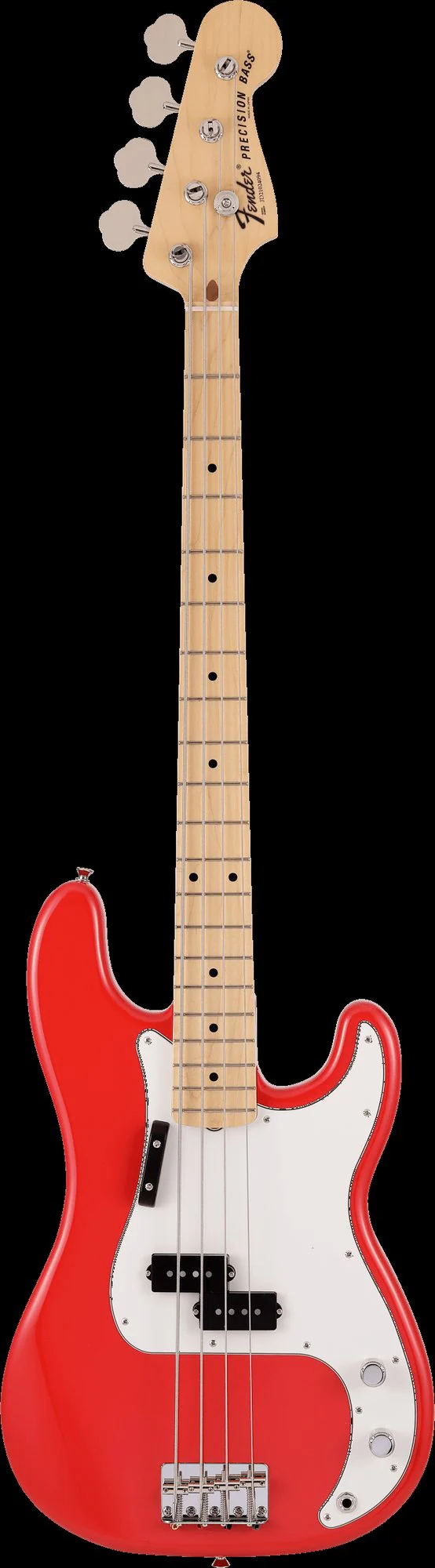 Fender MIJ Limited International Color Precision Bass Morocco Red With Bag - Image 2