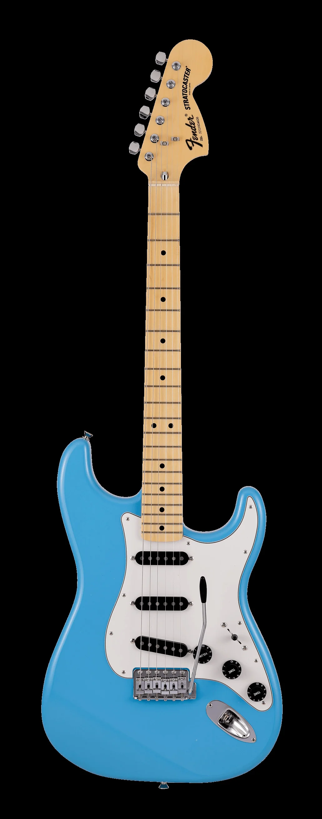 Fender Made in Japan Limited International Color Stratocaster Maple Fingerboard Maui Blue Electric Guitar With Gig Bag - Image 2