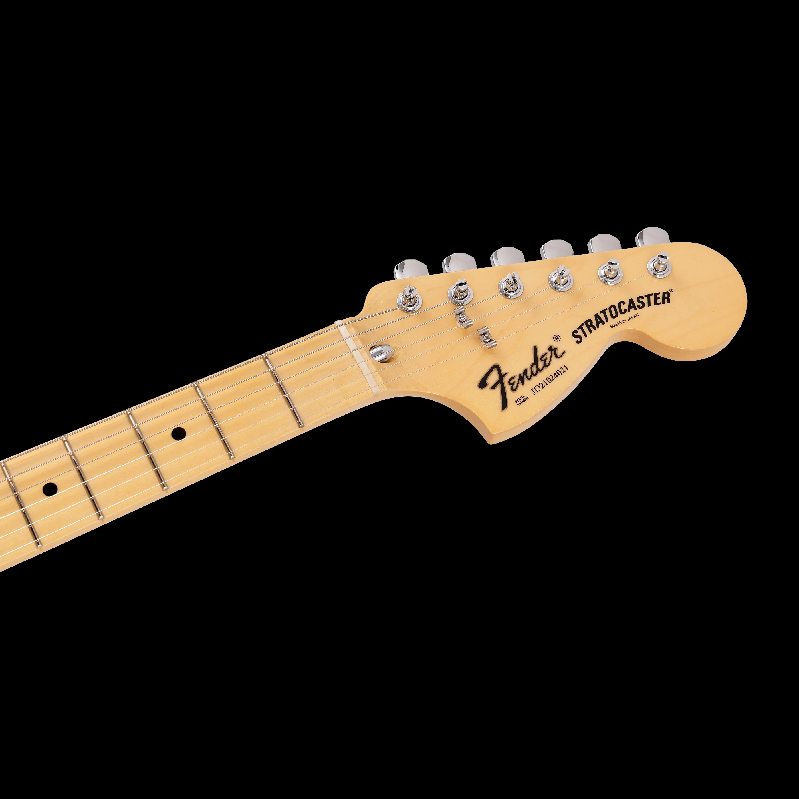 Fender Made in Japan Limited International Color Stratocaster Maple Fingerboard Monaco Yellow Electric Guitar With Gig Bag - Image 6