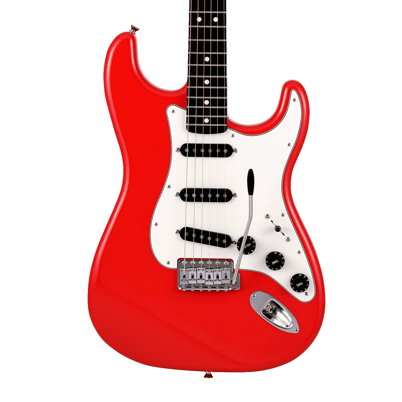 Fender Made in Japan Limited International Color Stratocaster Rosewood Fingerboard Morocco Red Electric Guitar With Gig Bag
