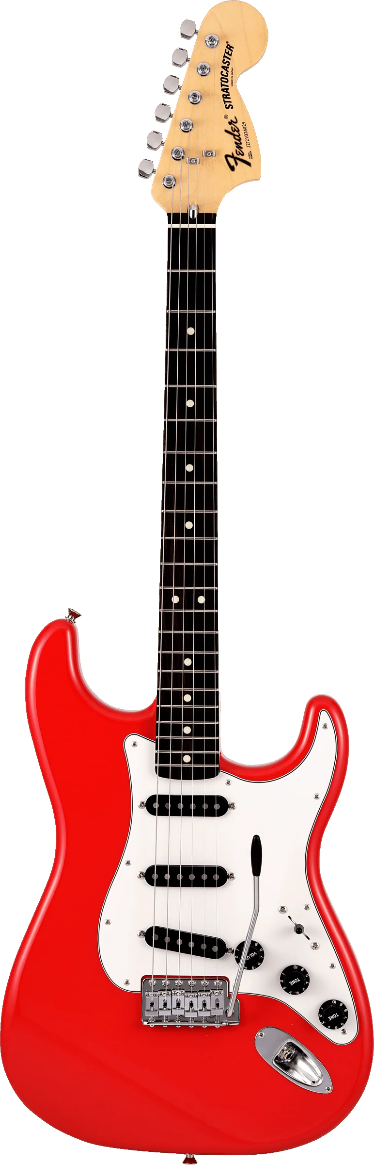 Fender Made in Japan Limited International Color Stratocaster Rosewood Fingerboard Morocco Red Electric Guitar With Gig Bag - Image 2