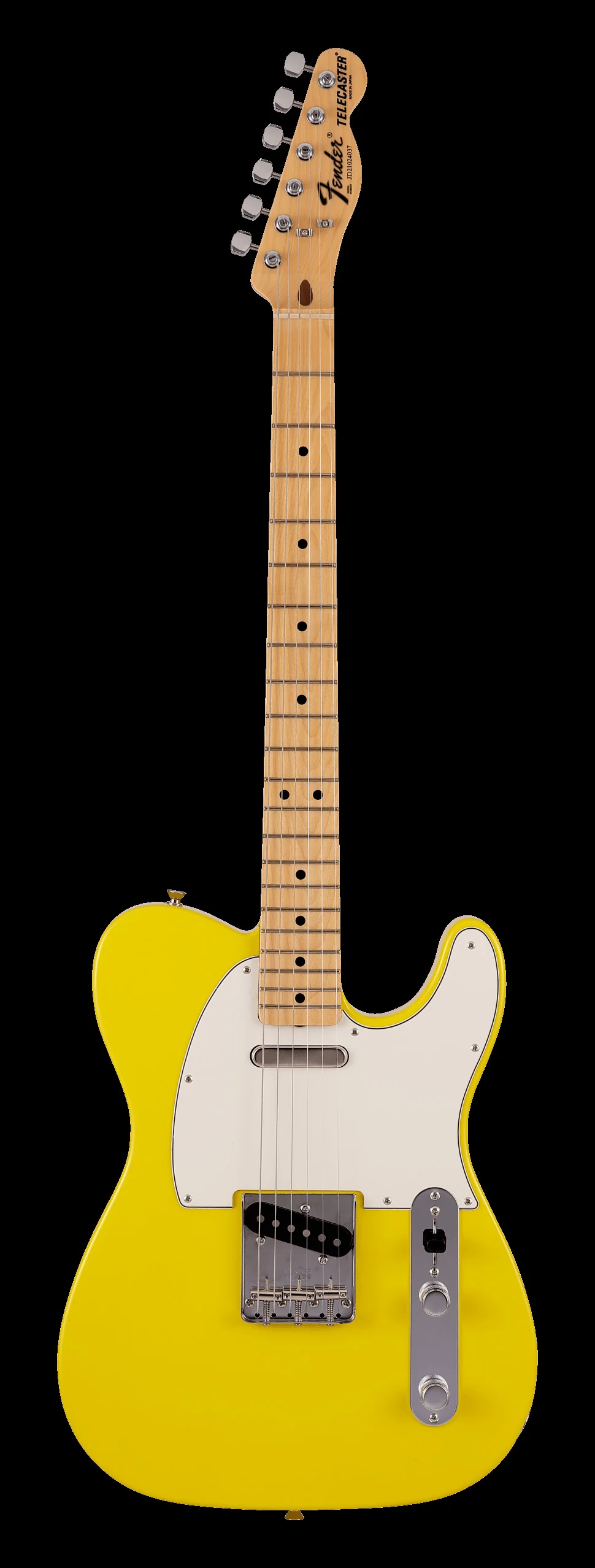 Fender Made in Japan Limited International Color Telecaster Maple Fingerboard Monaco Yellow Electric Guitar With Gig Bag - Image 2