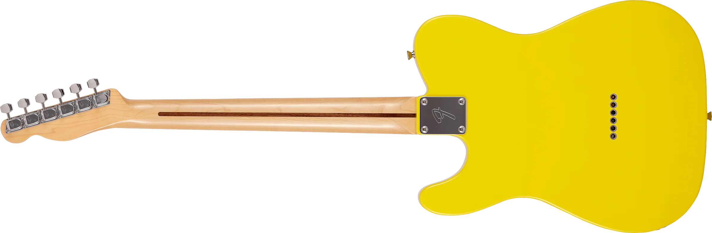 Fender Made in Japan Limited International Color Telecaster Maple Fingerboard Monaco Yellow Electric Guitar With Gig Bag - Image 5